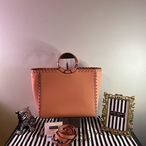 henri bendel Handbags - Henri Bendel Marquis Whipstitch Tote